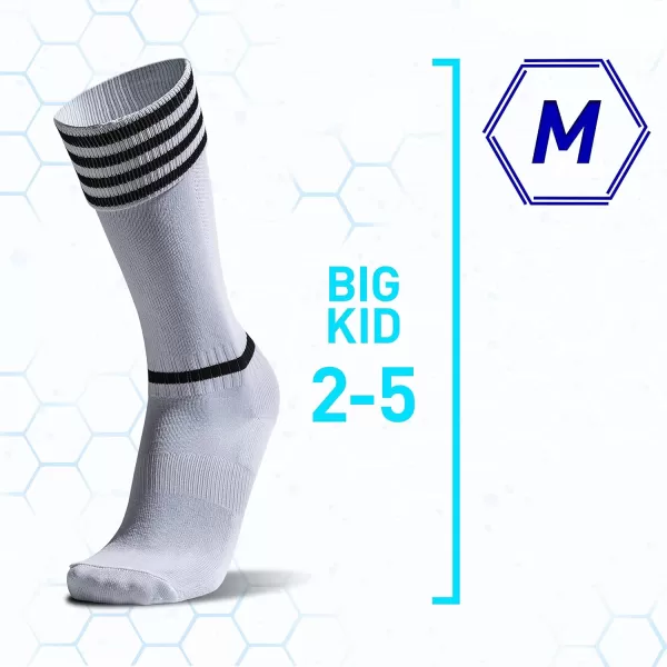 Franklin Sports ACD Youth Soccer SocksWhite