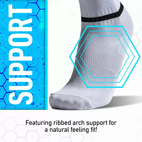Franklin Sports ACD Youth Soccer SocksWhite