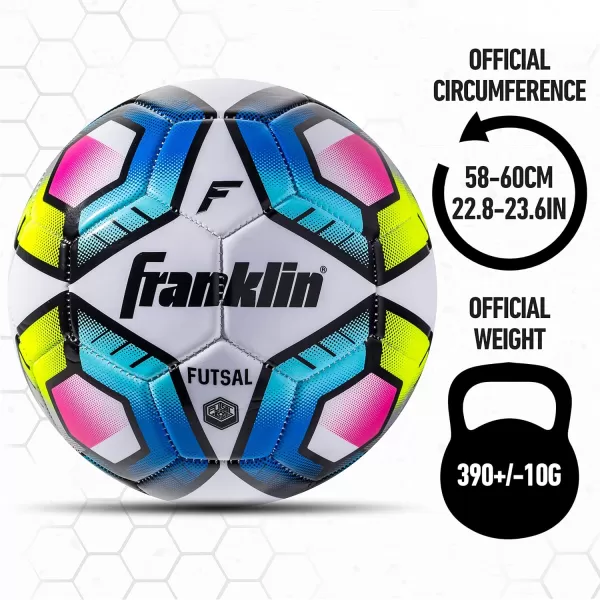Franklin Sports Futsal Ball Futsal Soccer Ball  Indoor and Outdoor Futsal Ball3