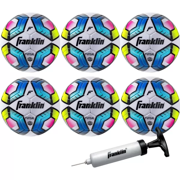 Franklin Sports Futsal Ball Futsal Soccer Ball  Indoor and Outdoor Futsal Ball3