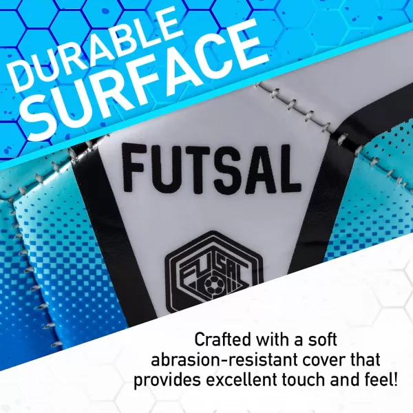 Franklin Sports Futsal Ball Futsal Soccer Ball  Indoor and Outdoor Futsal Ball3