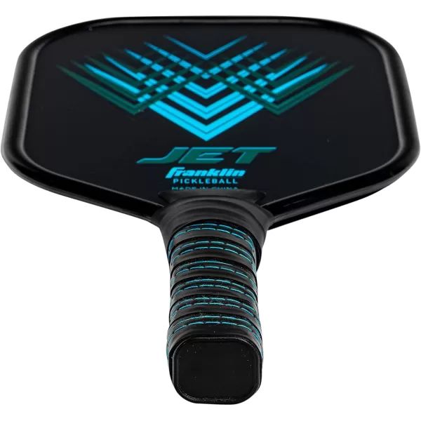 Franklin Sports Pickleball Paddle  Titus  Jet Aluminum Plated Pickleball Paddles  USA Pickleball USAPA Approved Paddle  8mm Thick CoreBlue