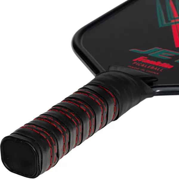 Franklin Sports Pickleball Paddle  Titus  Jet Aluminum Plated Pickleball Paddles  USA Pickleball USAPA Approved Paddle  8mm Thick CoreRed