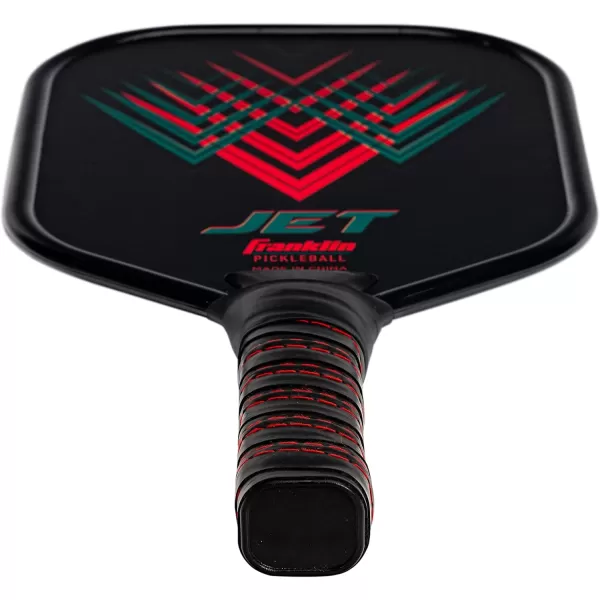 Franklin Sports Pickleball Paddle  Titus  Jet Aluminum Plated Pickleball Paddles  USA Pickleball USAPA Approved Paddle  8mm Thick CoreRed
