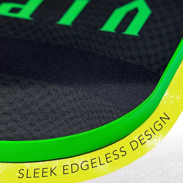 Franklin Sports Pickleball Paddle  Viper Carbon Fiber Core Pickleball Paddle  USA Pickleball USAPA Approved Paddle  13mm Carbon Fiber CoreGreen