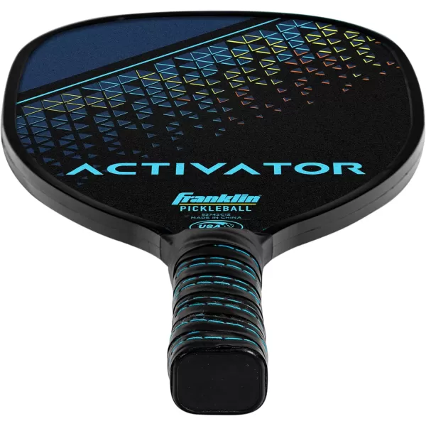 Franklin Sports Pickleball Paddle and Ball Set  Wooden Pickleball Rackets  Pickleballs  Activator  USA Pickleball USAPA Approved2 Player Set Multi