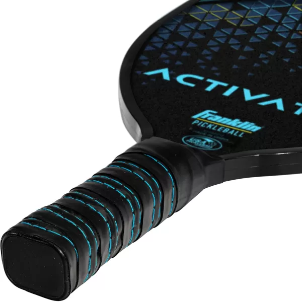 Franklin Sports Pickleball Paddle and Ball Set  Wooden Pickleball Rackets  Pickleballs  Activator  USA Pickleball USAPA Approved2 Player Set Multi