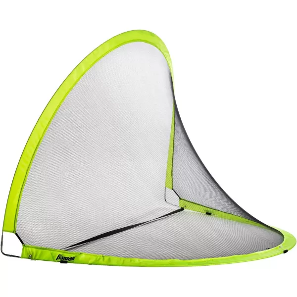 Franklin Sports PopUp Dome Shaped Goals  Indoor or Outdoor Soccer Goal  Goal Folds For Storage  6 x 4 or 4 x 3 Soccer Goal6 x 4