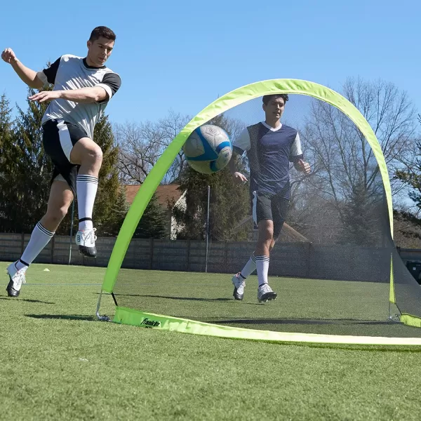 Franklin Sports PopUp Dome Shaped Goals  Indoor or Outdoor Soccer Goal  Goal Folds For Storage  6 x 4 or 4 x 3 Soccer Goal6 x 4