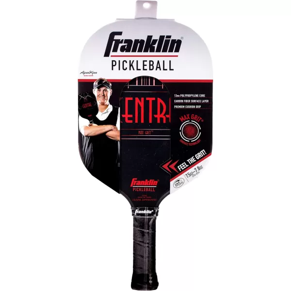 Franklin Sports Pro Pickleball Paddles  Pro Player Carbon Fiber Tournament Pickleball Paddles  USA Pickleball USAPA Approved  13mm Core13mm