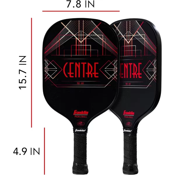 Franklin Sports Pro Pickleball Paddles  Pro Player Carbon Fiber Tournament Pickleball Paddles  USA Pickleball USAPA Approved  13mm Core13mm