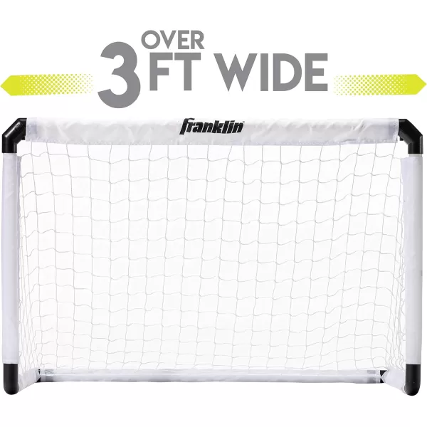 Franklin Sports Soccer Goal and Ball  Glow In The DarkLight Up  395 x 255 Goal