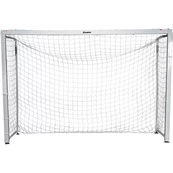 Franklin Sports Futsal Goal  Aluminum Official Size Futsal Goal  Indoor Soccer Net  Folding Portable Futsal  Soccer Goal  9 10quot x 67quot