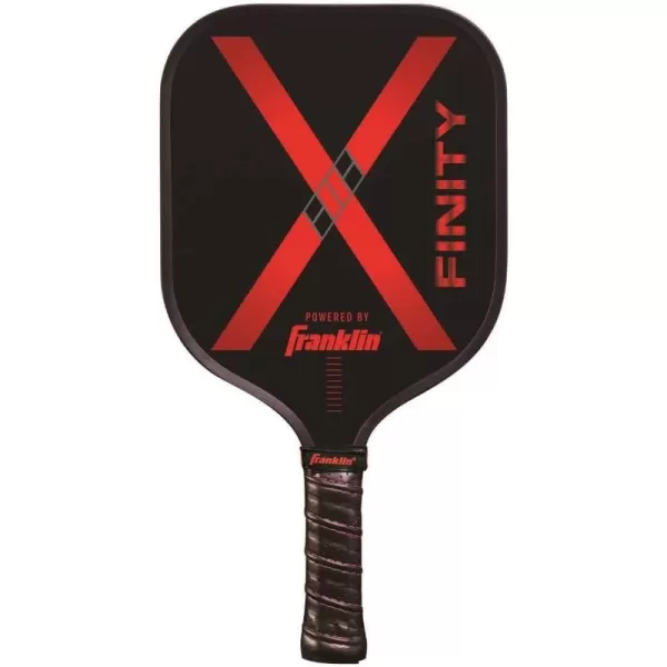 Franklin Sports Pickleball Paddle  Nomex Pickleball Racket  X Finity Performance Paddle  Red  USA Pickleball USAPA Approved