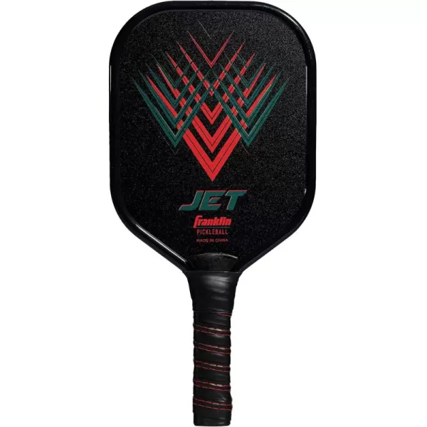 Franklin Sports Pickleball Paddle  Titus  Jet Aluminum Plated Pickleball Paddles  USA Pickleball USAPA Approved Paddle  8mm Thick CoreRed