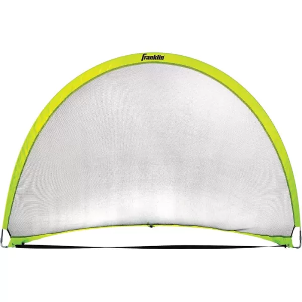 Franklin Sports PopUp Dome Shaped Goals  Indoor or Outdoor Soccer Goal  Goal Folds For Storage  6 x 4 or 4 x 3 Soccer Goal4 x 3