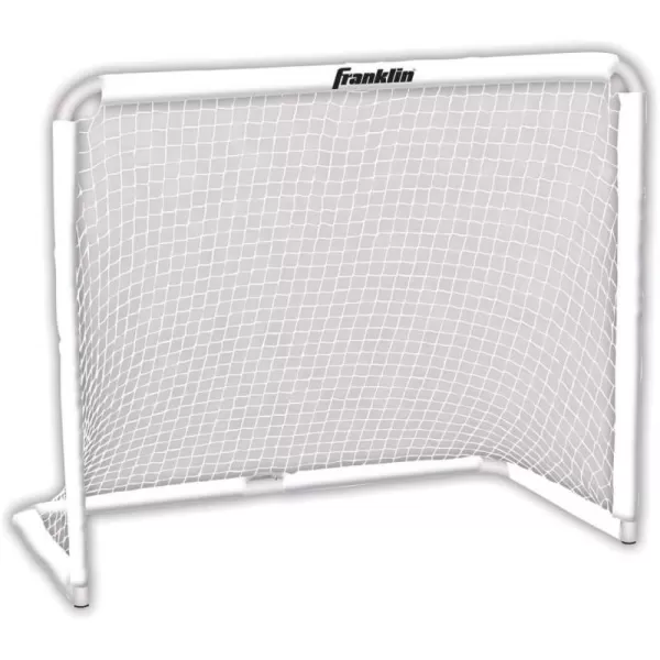 Franklin Sports Steel Goal  All Sport Soccer Lacrosse Field Hockey and Street Hockey Goal  50quotx42quot Youth Goal and Net  Backyard Goal