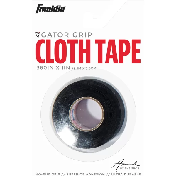 Franklin Sports Baseball Bat Grip Tape  Multi Sport Cloth Handle Tape for Softball Bats for Hockey Sticks Bats  Rackets