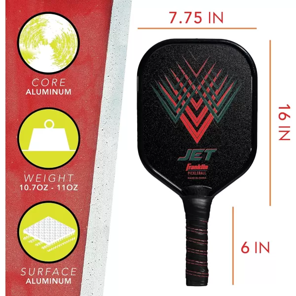 Franklin Sports Beginner Pickleball Sets  2  4 Player Sets  Aluminum Paddles  X40 Pickleballs  USA Pickleball USAPA Approved2 Player Set