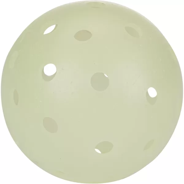 Franklin Sports Glow in The Dark Outdoor Pickleballs  Light Up Pickleball Balls for Nighttime Pickleball  Glow in The Dark Green Pickleball Balls  Charge in Indoor Light  SunlightGlow in the dark