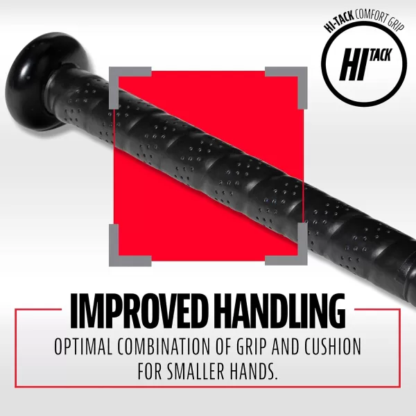 Franklin Sports Kids Teeball Bats  Venom  Barracuda Aluminum  Composite Teeball Bats  USA Baseball Certified Boys  Girls Bats for Kids  Youth Metal Bats  Drop 10 to 13 Teeball BatsRedBlack 214 Barrel