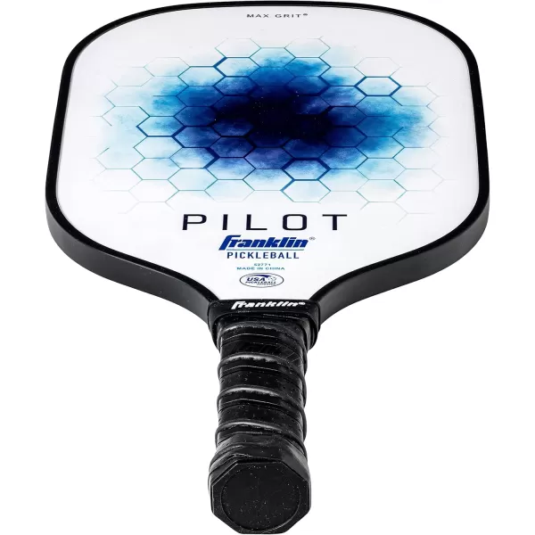 Franklin Sports Pickleball Paddle  Pilot Polypropylene Core Pickleball Racket  Official USA Pickleball USAPA Approved Pickleball Paddle  Lightweight Pro Racket  10mm Thick CoreBlue
