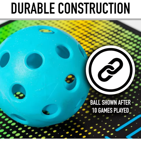 Franklin Sports X26 Indoor Pickleballs  Indoor Court Pickleball Balls  3 Pack 12 Pack  Bulk 100 Pack of Pickleballs  USA Pickleball USAPA Approved Tournament Pickleballs  Multiple ColorsBlue