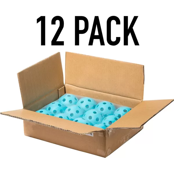 Franklin Sports X26 Indoor Pickleballs  Indoor Court Pickleball Balls  3 Pack 12 Pack  Bulk 100 Pack of Pickleballs  USA Pickleball USAPA Approved Tournament Pickleballs  Multiple ColorsBlue