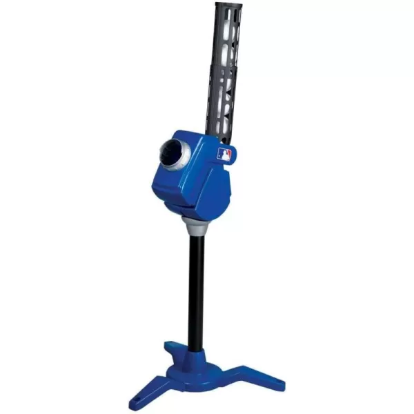 Franklin Sports Baseball Pitching Machine  Adjustable Baseball Hitting ampamp Fielding Practice Machine For Kids  with 6 Baseballs  Great For PracticeBlue Small