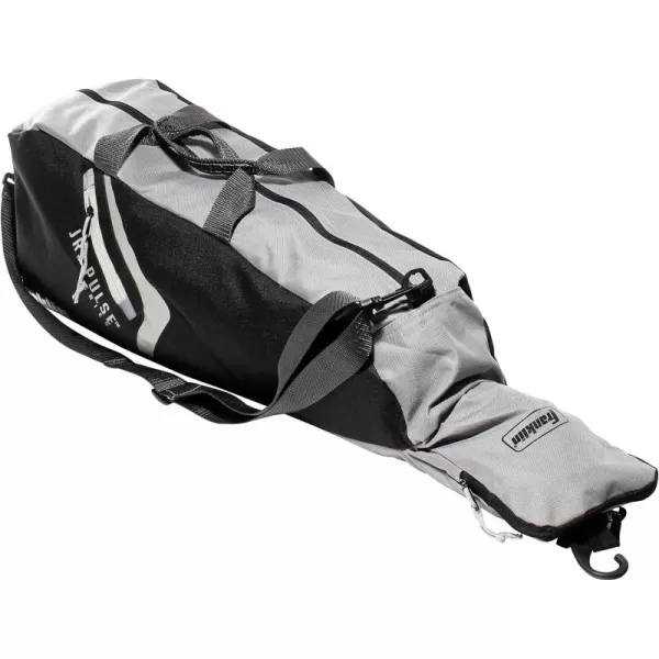 Franklin Sports JR3 Pulse Sport Equipment Bag  Tote Bag for Baseball TBall and Softball Equpiment  Holds Bat Helmet ampamp GloveBlackGray