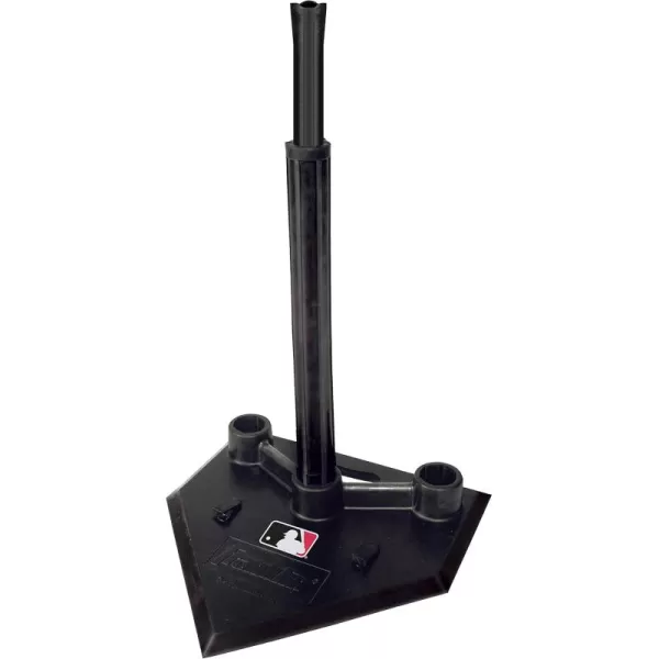 Franklin Sports Kids Baseball Batting Tee  3 Position Adjustable Youth Hitting Tee for Teeball Baseball  Softball  Durable Rubber Batting Tee  Black
