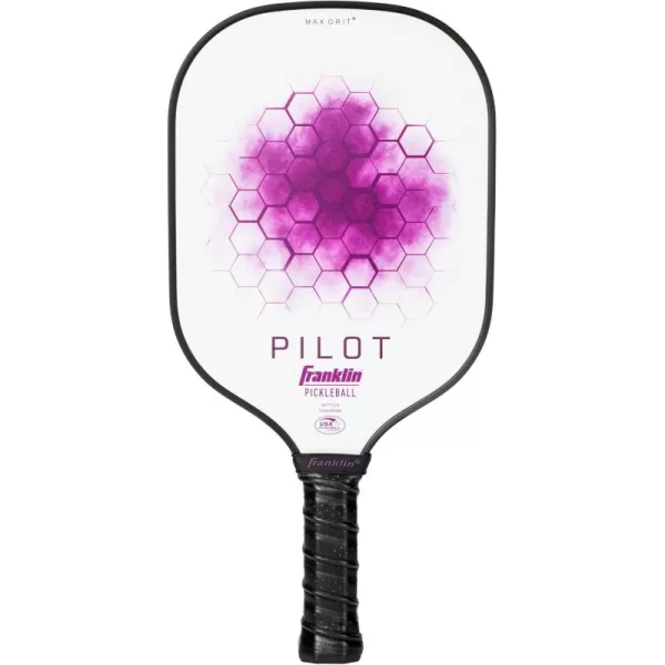 Franklin Sports Pickleball Paddle  Pilot Polypropylene Core Pickleball Racket  Official USA Pickleball USAPA Approved Pickleball Paddle  Lightweight Pro Racket  10mm Thick CorePurple