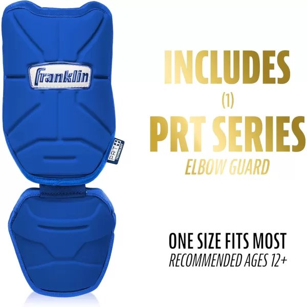 Franklin Sports Baseball Elbow Guard  PRT Series Adult Baseball  Softball Elbow Shield for BattingRoyal