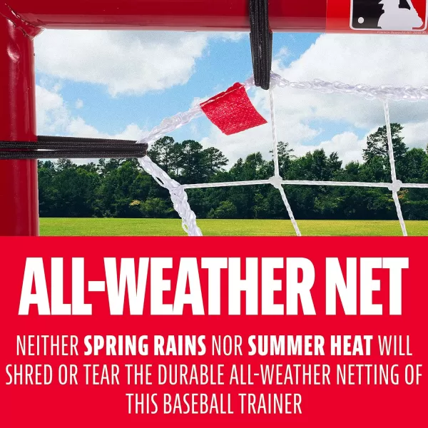 Franklin Sports Baseball Rebounders  Pitchback Nest  Pitch Return Trainer  Rebound Net with Attachable Pitching Target All Angle Fielding Rebound Net for Grounders  Pop Flies68 x 48 inch