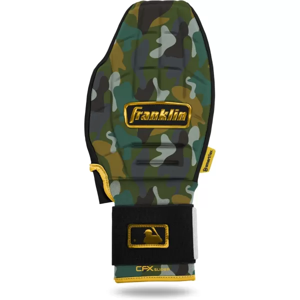 Franklin Sports MLB Baseball  Softball Sliding Mitt  CFX PRT Adult  Youth Protective Baserunning Sliding Gloves  Left  Right Hand Mitt  Hand  Wrist Protector for Running  Kids  Adults SizesBurgundy