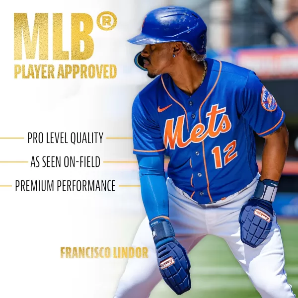 Franklin Sports MLB Baseball  Softball Sliding Mitt  CFX PRT Adult  Youth Protective Baserunning Sliding Gloves  Left  Right Hand Mitt  Hand  Wrist Protector for Running  Kids  Adults SizesOptic Pink