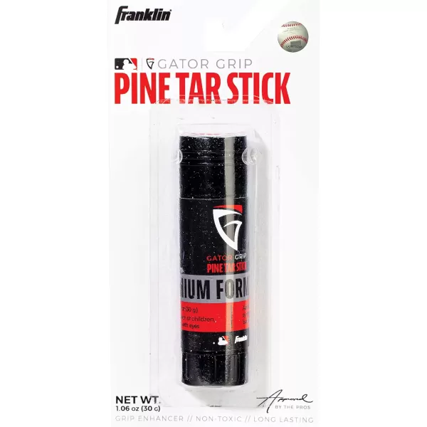 Franklin Sports MLB Gator Grip Pine Tar Stick  Multi Sport  Baseball  Superior Tack