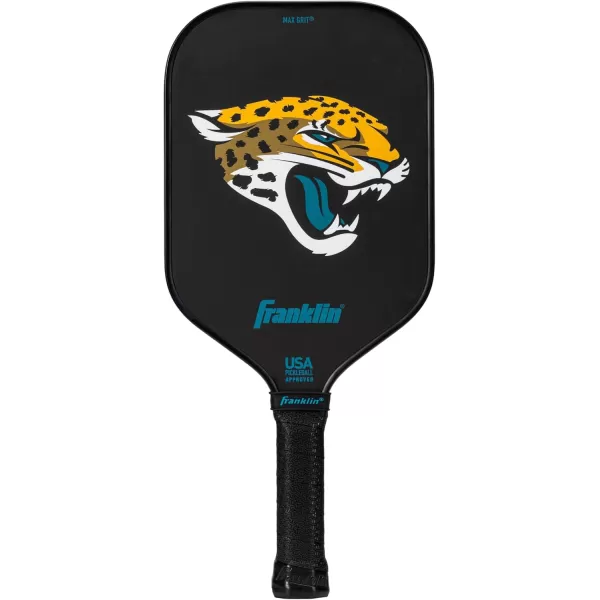 Franklin Sports NFL Pro Pickleball Paddle  13MM Signature Series Pro Pickleball Paddle with MaxGrit Surface  Official NFL Team  USAP Approved  Premium Quality  Authentic NFL Team LogosTeam Specific