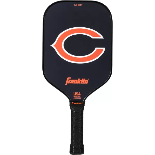 Franklin Sports NFL Pro Pickleball Paddle  13MM Signature Series Pro Pickleball Paddle with MaxGrit Surface  Official NFL Team  USAP Approved  Premium Quality  Authentic NFL Team LogosTeam Specific