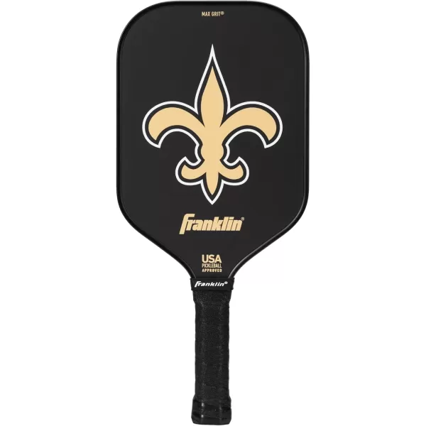Franklin Sports NFL Pro Pickleball Paddle  13MM Signature Series Pro Pickleball Paddle with MaxGrit Surface  Official NFL Team  USAP Approved  Premium Quality  Authentic NFL Team LogosTeam Specific