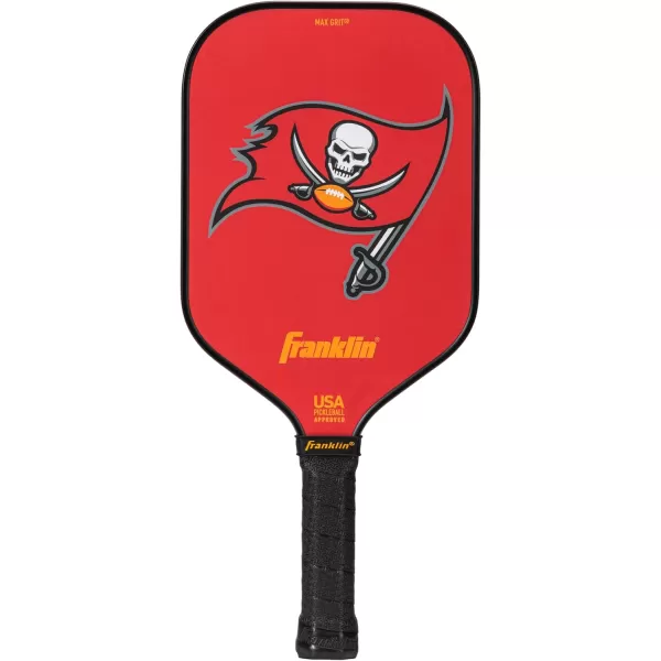 Franklin Sports NFL Pro Pickleball Paddle  13MM Signature Series Pro Pickleball Paddle with MaxGrit Surface  Official NFL Team  USAP Approved  Premium Quality  Authentic NFL Team LogosTeam Specific
