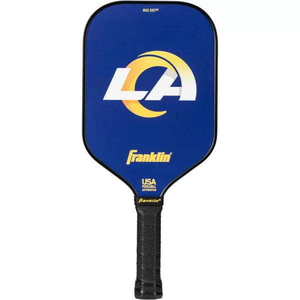 Franklin Sports NFL Pro Pickleball Paddle  13MM Signature Series Pro Pickleball Paddle with MaxGrit Surface  Official NFL Team  USAP Approved  Premium Quality  Authentic NFL Team LogosTeam Specific