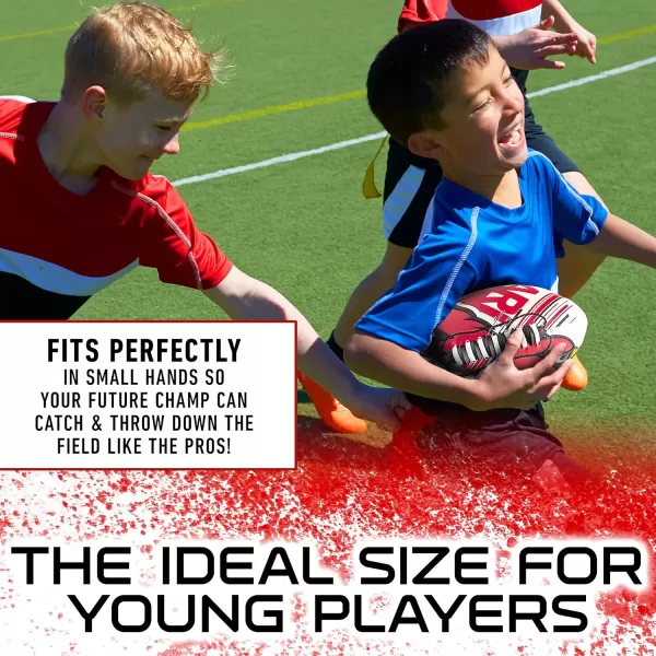 Franklin Sports NFL Team Footballs  Youth Mini Footballs for All NFL Teams  Kids Junior 85quot Football  Air Pump Sets  Official NFL Licensed FootballsArizona Cardinals