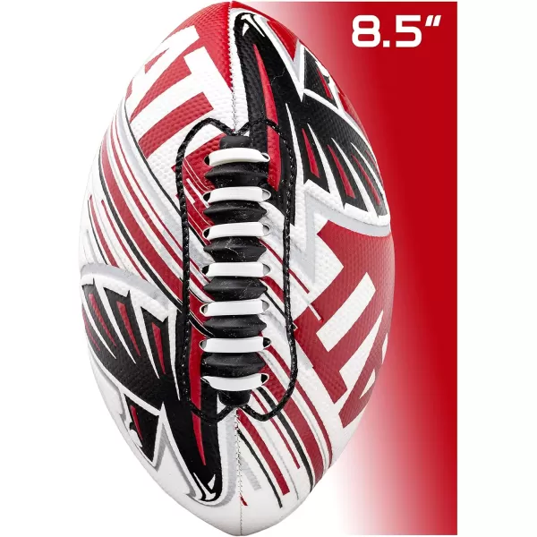 Franklin Sports NFL Team Footballs  Youth Mini Footballs for All NFL Teams  Kids Junior 85quot Football  Air Pump Sets  Official NFL Licensed FootballsAtlanta Falcons