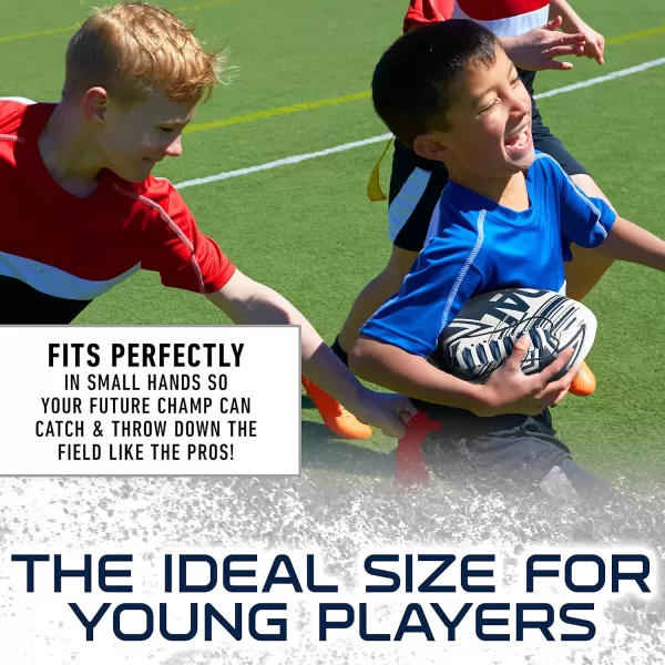 Franklin Sports NFL Team Footballs  Youth Mini Footballs for All NFL Teams  Kids Junior 85quot Football  Air Pump Sets  Official NFL Licensed FootballsDallas Cowboys