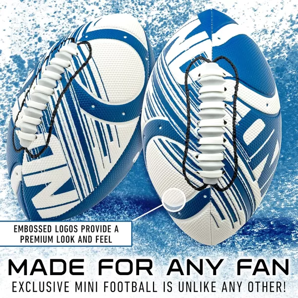 Franklin Sports NFL Team Footballs  Youth Mini Footballs for All NFL Teams  Kids Junior 85quot Football  Air Pump Sets  Official NFL Licensed FootballsIndianapolis Colts