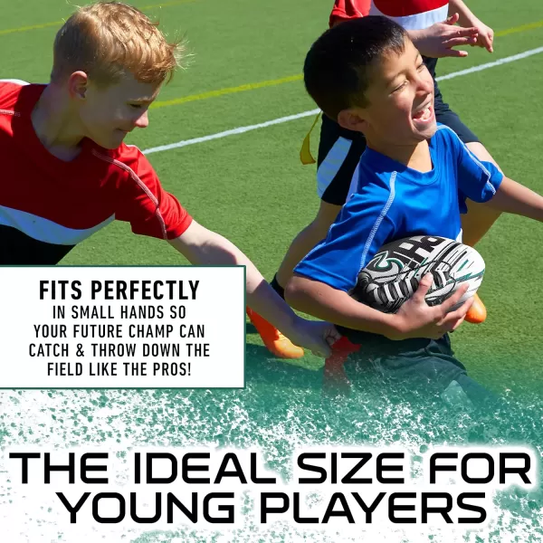 Franklin Sports NFL Team Footballs  Youth Mini Footballs for All NFL Teams  Kids Junior 85quot Football  Air Pump Sets  Official NFL Licensed FootballsPhiladelphia Eagles