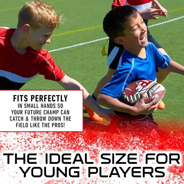 Franklin Sports NFL Team Footballs  Youth Mini Footballs for All NFL Teams  Kids Junior 85quot Football  Air Pump Sets  Official NFL Licensed FootballsTampa Bay Buccaneers