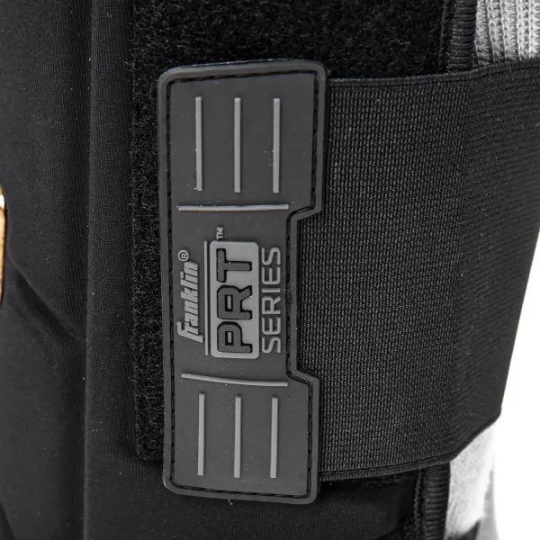 Franklin Sports PRT Series Adult Leg GuardBlackGold