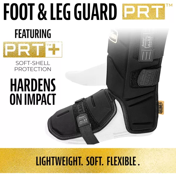 Franklin Sports PRT Series Adult Leg GuardRed